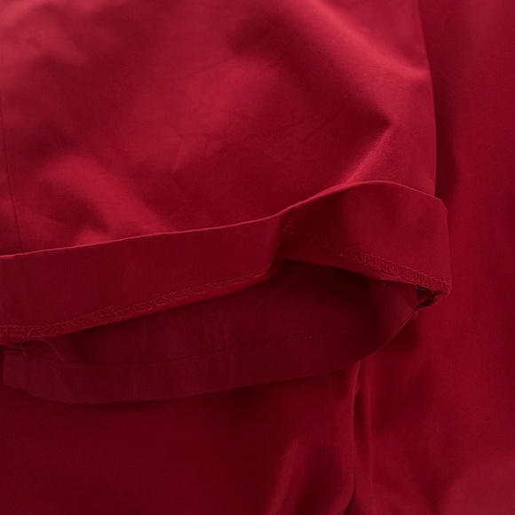 Y2K INC International Concepts Red Side Zippered Fully Lined Pants Size 4 Petite - Picture 9 of 10